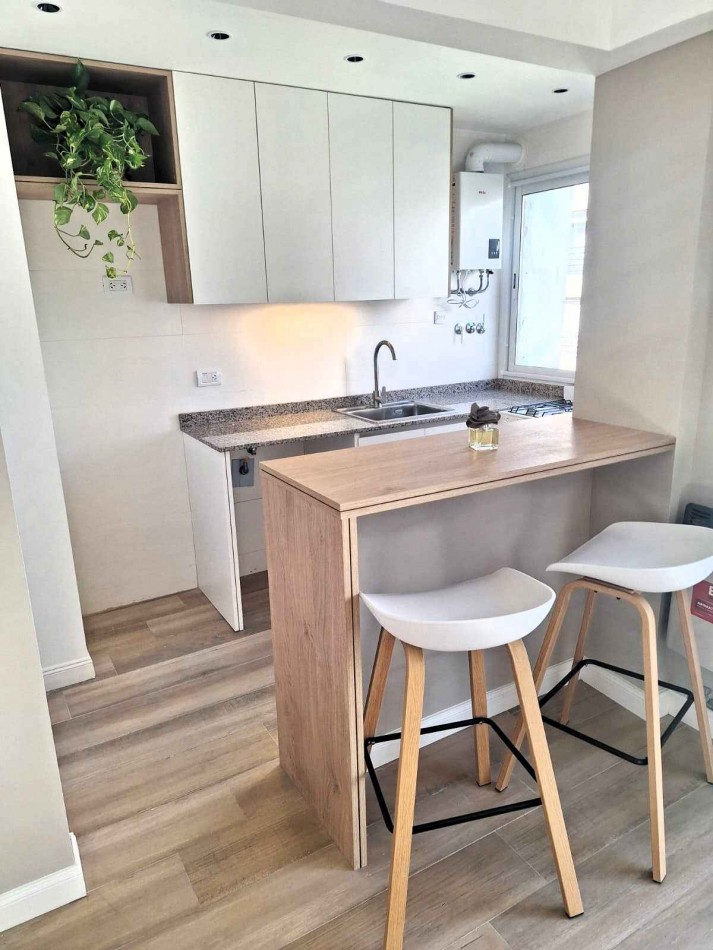 2 amb frente reciclado y amoblado MDP