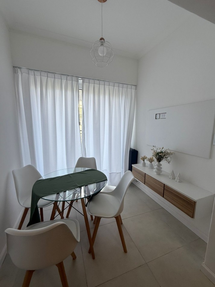 1 amb frente con Balcon-Amoblado- MDP-centro